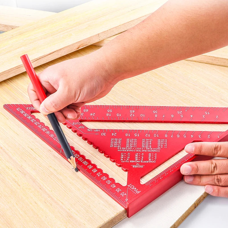 Home Master Tools™ Aluminum triangle ruler