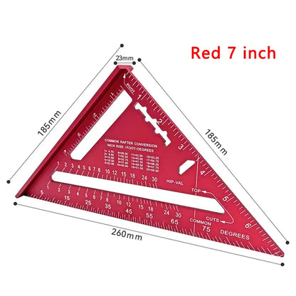 Home Master Tools™ Aluminum triangle ruler